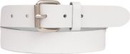Petrol Industries Riem Heren - Broekriem - Verstelbaar - Leer - Wit - 85 cm