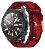 Wigento Samsung Geweven Nylon Band voor Galaxy Watch 6, 5, 4, Normal, Pro, Classic