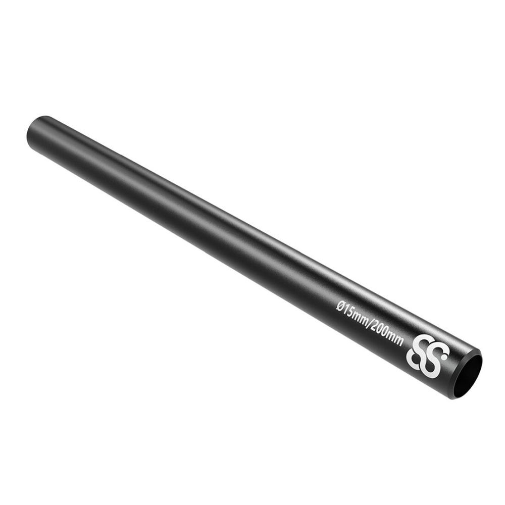 8Sinn 20cm 15mm Black Rods 2 pieces