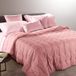 Caleffi 69462 Microfiber Mia Warm Deken Overgangsdeken voor tweepersoonsbed bed, roze
