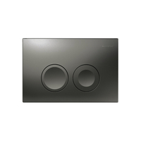 Geberit Delta 21 Bedieningsplaat - Mat Antraciet - Frontbediening
