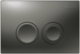 Geberit Delta 21 Bedieningsplaat - Mat Antraciet - Frontbediening
