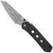 Civivi Vision FG C22036-DS2 Damascus Folding Knife - Black Canvas Micarta