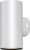 BES LED Brinton Victa LED Wandlamp - Up & Down - 18W - 1780lm - Natuurlijk Wit 4000K - IP65 - Rond - Wit