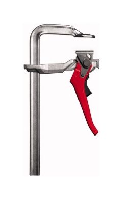 Bessey GH16 - Klem - geborsteld staal, rood