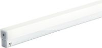 Müller-Licht Lampe murale et plafonnier Lotis 60cm Chrome IP44 9,5W 725lm Switch Tone 3000K-6500K avec capteur