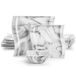 MALACASA Service en porcelaine, 12 pièces, set en gris marbre, service avec assiettes plates, assiettes à gâteaux et bols pour 4 personnes