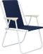 Springos Campingstoel - Kampeerstoel - Vouwstoel - Visstoel - Inklapbaar - Marineblauw