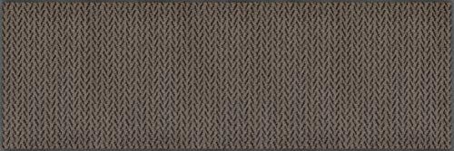 Wash+Dry Duo Mocha deurmat - donkerbruin - 60x180 cm