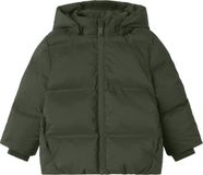 NAME IT NMNMUSK PUFFER JACKET TB NOOS Unisex Kinderen Pufferjas met capuchon Polyester Deep Depths Maat 104