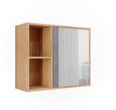 Vicco Lucie Badkamerspiegelkast – 54 x 44.5 cm Bamboe