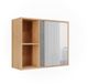 Vicco Lucie Badkamerspiegelkast – 54 x 44.5 cm Bamboe