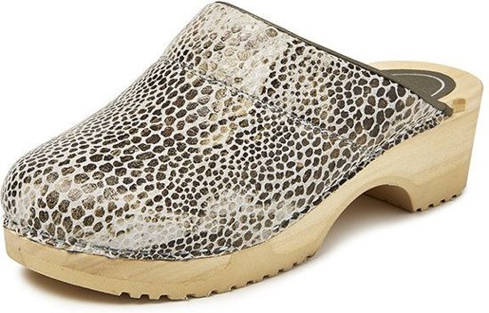 Bighorn 3630 Clog Panter Bruin Klompen Dames