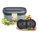 GARANTIA NOVA seau à biodéchets 5 litres agave / gris graphite