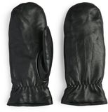 Pieces Nellie Leather Handschoenen Zwart S
