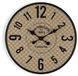Versa Wandklok Old Town Metaal 40 x 40 cm