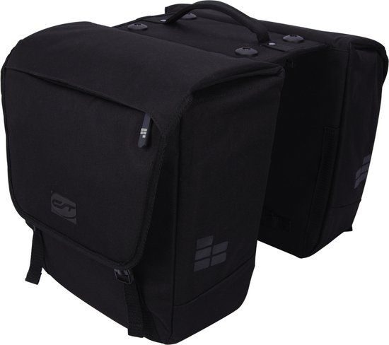 Contec Dubbele fietstas Via Tour Double RT 32L Zwart