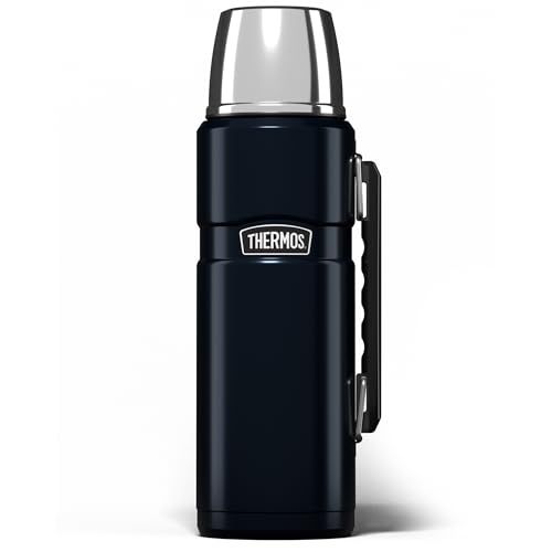 THERMOS Stainless King Flask, Midnight Blue, 1.2 L
