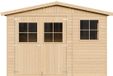 Timbela M335 - Houten tuinhuis - 9 m² - 316x324xH226 cm - zonder vloer