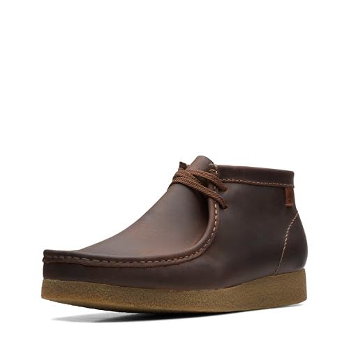 Clarks Shacre Bootheren Chukka-laars Bijenwas Leer, 43 EU