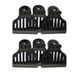 Comair Pince de séparation papillon noir 726072 6 pièces.