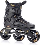 Tempish Viber L.E. 110 Patins à roulettes – 3x110mm roues – Patins en ligne vitesse / fitness – Noir Or – Taille 37