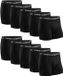 DANISH ENDURANCE Boxershorts - Coton - Coupe classique - Hommes - 10 paires - XL