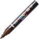 Uni Posca Brushmarker PC5BR Bruin - Brushpunt 1-4 mm