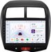Mitsubishi Autoradio met Bluetooth en CarPlay voor Mitsubishi ASX (2010–2018) – Compatibel met Apple en Android – Stereo-installatie – Navigatiesysteem – 6 Go RAM, 64 Go opslagruimte