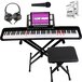 PIXMY MP188(C) Keyboard Piano | 88 Keys | Illuminated Keys | Digital Piano