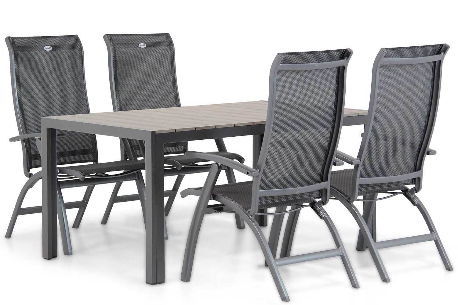 Hartman Summerland/Young 155cm dining tuinset 5-delig - 7423649732720