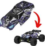 Overmax X-Monster 3.0 & 3.5 Carrosserie – RC Auto Body – Vervangende Kap – Accessoire voor RC Monster Truck – Nieuwe Look – Duurzaam & Lichtgewicht – Eenvoudige Montage – Personaliseer je RC – Geschikt voor Off-Road Race & Stunt