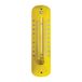 Metalen thermometer voor binnen/buiten, 20 cm, 6 verschillende kleuren