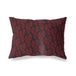 BonaMaison Rood-Zwart Decoratieve Kussensloop, Kussenhoezen Bank, Decoratieve Kussenhoesjes, Kussensloop; Sofa, Slaapkamer, Kantoor, Auto 35x50 Cm - Ontworpen en vervaardigd in Turkije