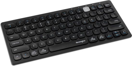 Kensington Compact Multi-Device Dual Wireless Toetsenbord, QWERTZ, Zwart
