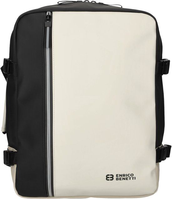 Enrico Benetti Bergen Waterproof Underseater Rugzak - Zwart Beige