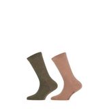 Yellow Moon sokken - groen/beige