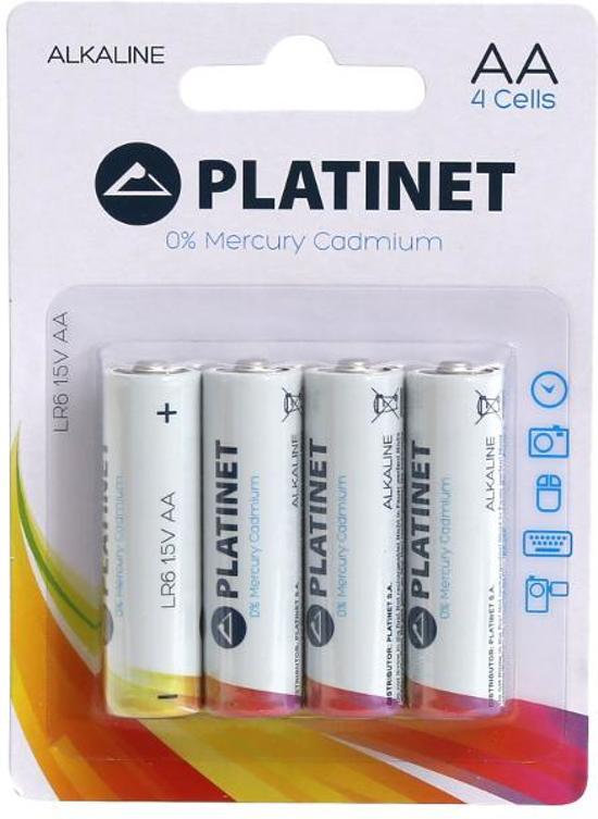 Platinet Battery Alkaline PRO AA / LR06 / 1.5V - 4 pack
