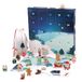 VILAC - Adventskalender toets en vinder - speelgoed voor de eerste leeftijd - 1 adventskalenderdoos van hout en karton - Ontwakingsspelletjes voor kinderen van hout - Speelgoed voor kinderen vanaf 2