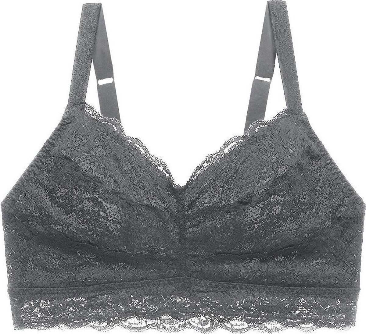 Cosabella Beugelloze Beha NSN CURVY SWEETIE SOFT BRA ANTHRACITE Vrouwen - Maat S