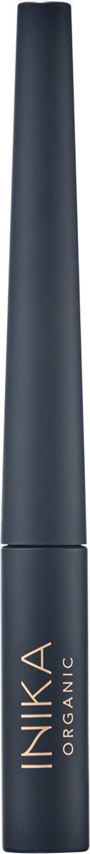 Inika VEGAN Liquid Eyeliner Zwart 4ml - Biologisch - Geschikt voor gevoelige ogen