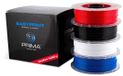 EasyPrint PLA Value Pack Standard - 1.75mm - 4x 500 g (Total 2 kg) - White, Black, Red, Blue