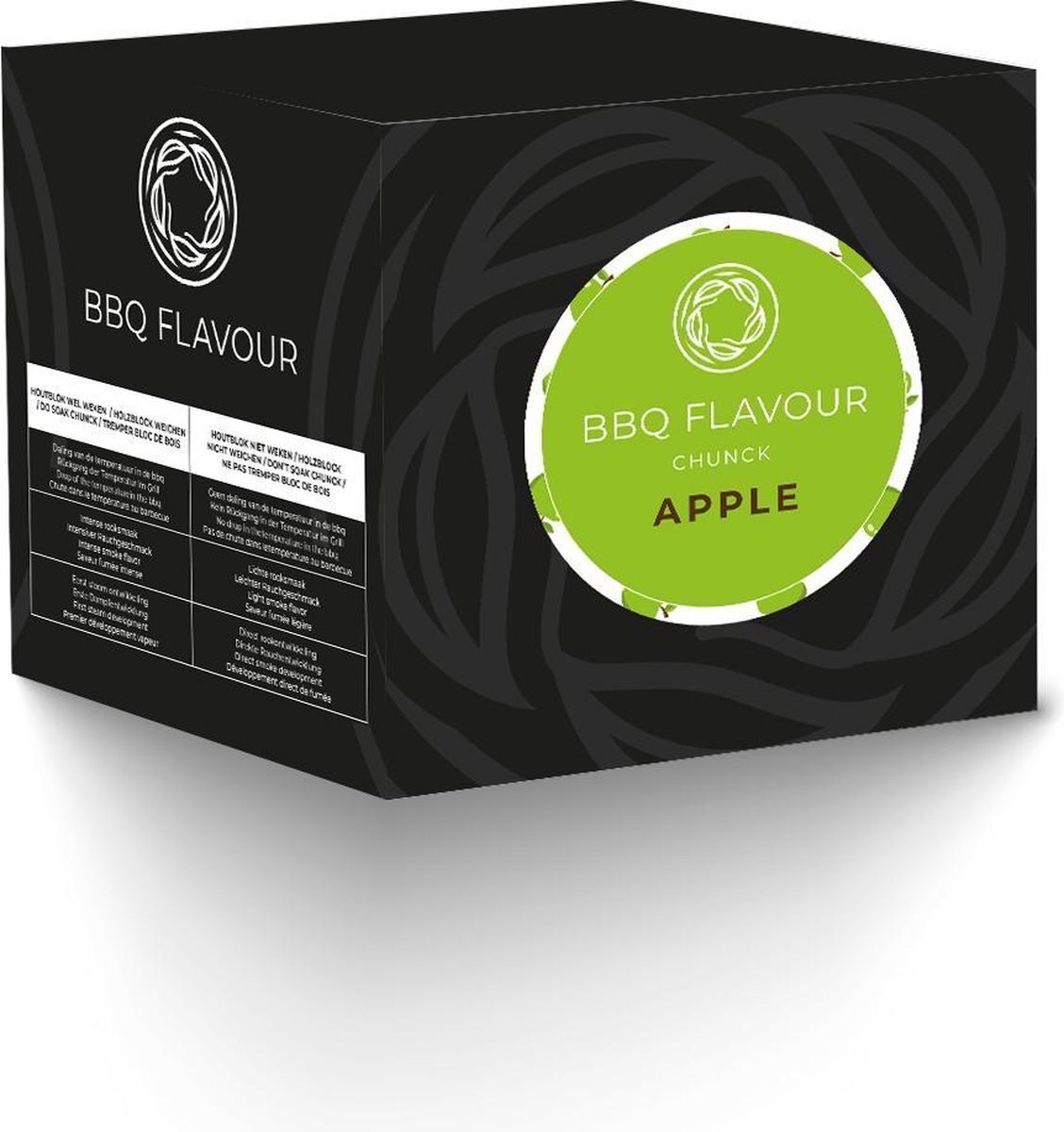BBQ Flavour | Chunk Apple | Rookhout chunk | Smokewood | Smokewood chunks | Houtchunks | BBQ rookhout | Kamado | Hout | chunks | rookhout chunks | Houtblokken