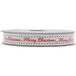 Premier Accents Vrolijk Kerstmis Decoratief Lint Wit - 2 7m