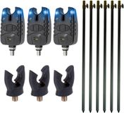 Eurocatch Beetmelder Bankstick set 3 rod - Karpervissen - Beetverklikker - Hengelsteun