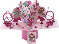 Second Nature Theepot Theekopjes en Cakes Ontwerp Pop-Up Verjaardagskaart