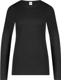 Ten Cate Thermo Long Sleeve Zwart Rib Dames XL