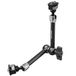 NEEWER 11 inch scharnierende magische arm met 360° kogelkoppen en lokaliserende pinnen voor ARRI, cameramonitorhouder met 1/4 inch schroeven voor DSLR-actiecamera-monitor, videolamp, compatibel met