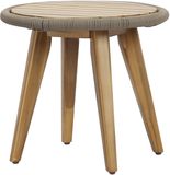 AVH-Collectie Napoli lounge tuintafel 50xH45.5 cm licht bruin