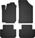 Wielganizator BasicProtect Serie - Rubberen Automatten - Zwart - Toyota Corolla Verso II - 7 Personen - 2004-2009